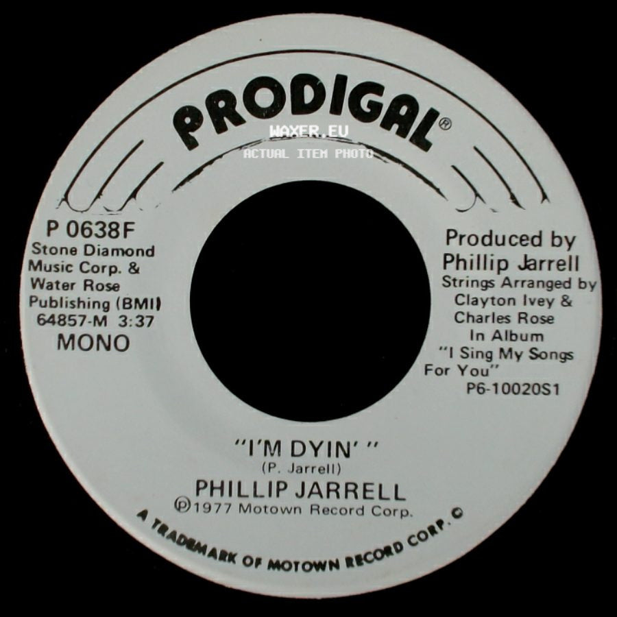 Phillip Jarrell - I'm Dyin' / I'm Dyin' side B