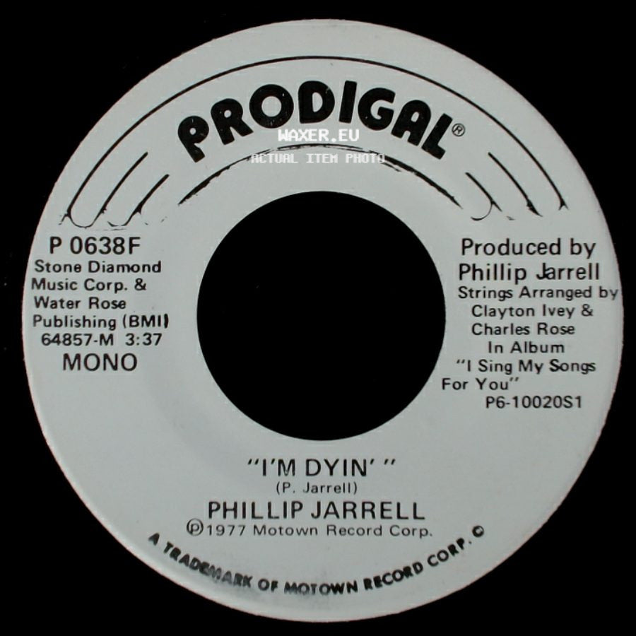 Phillip Jarrell - I'm Dyin' / I'm Dyin' side A