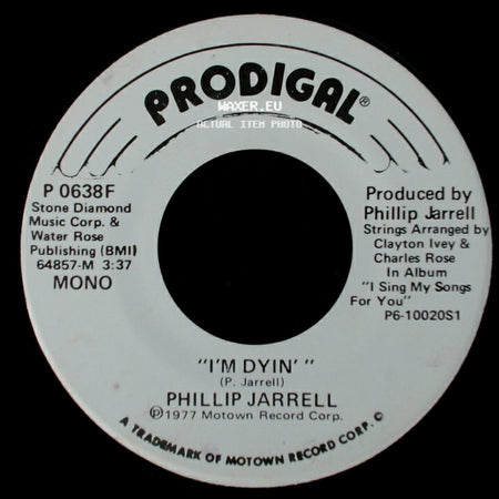 Phillip Jarrell - I'm Dyin' / I'm Dyin' side B
