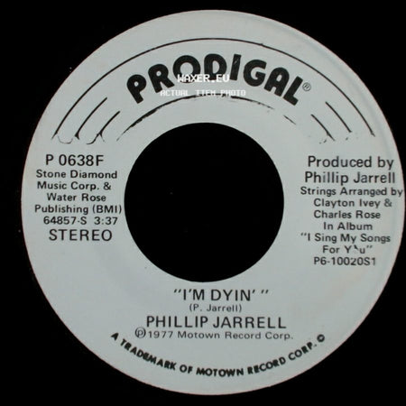 Phillip Jarrell - I'm Dyin' / I'm Dyin' side A