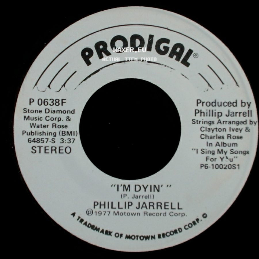 Phillip Jarrell - I'm Dyin' / I'm Dyin' side A
