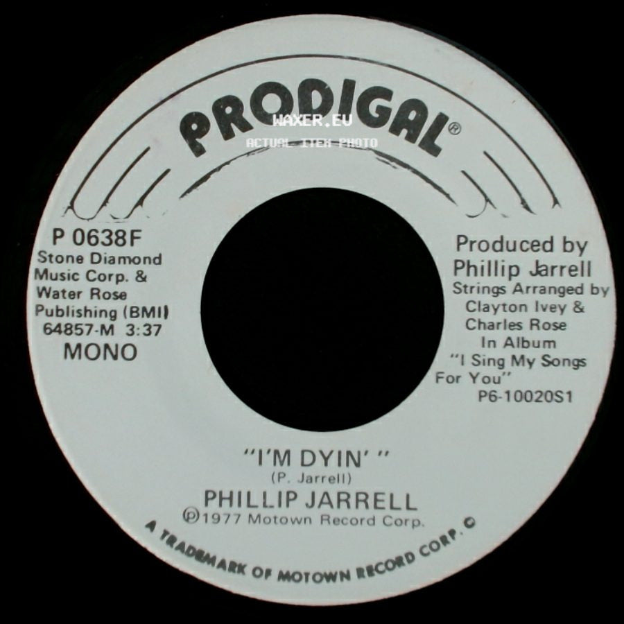 Phillip Jarrell - I'm Dyin' / I'm Dyin' side B