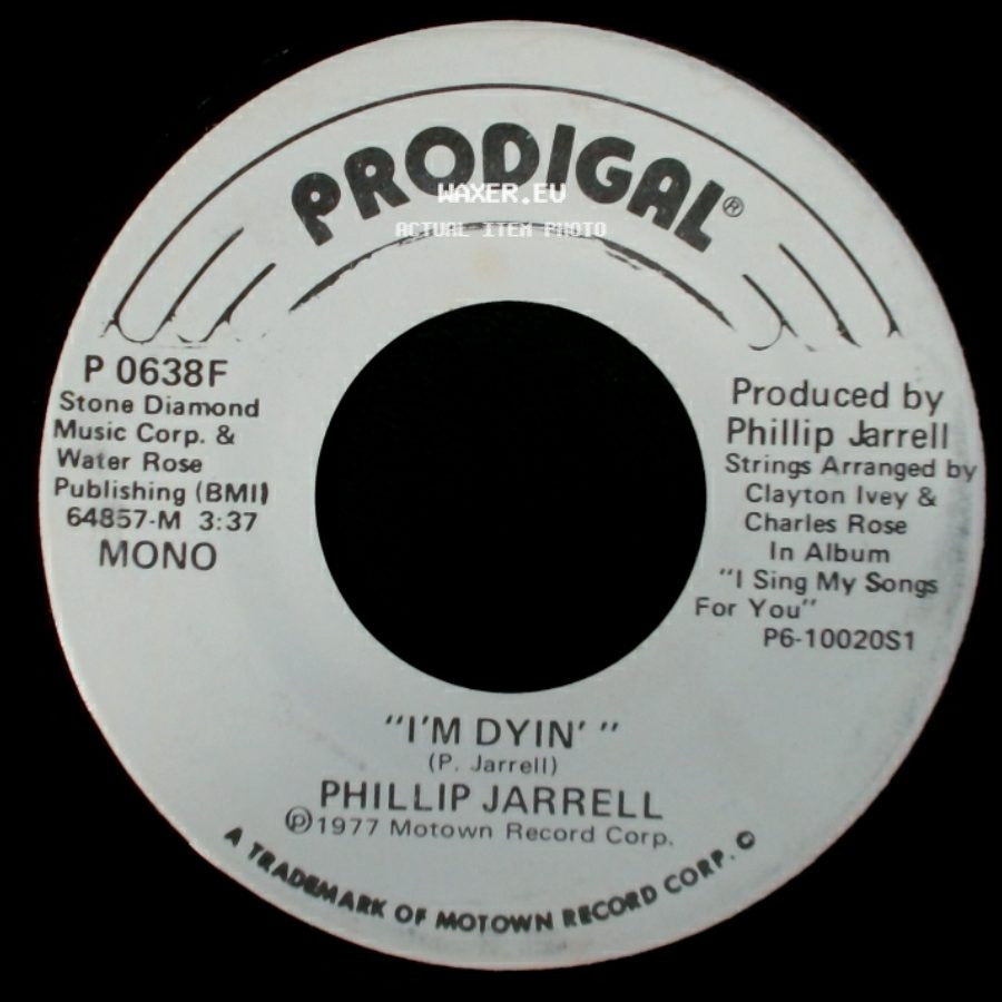 Phillip Jarrell - I'm Dyin' / I'm Dyin' side B