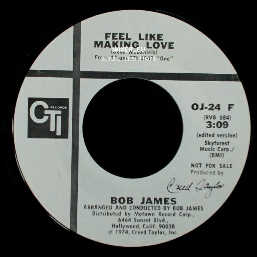Bob James - Feel Like Making Love / Feel Like Making Love side B