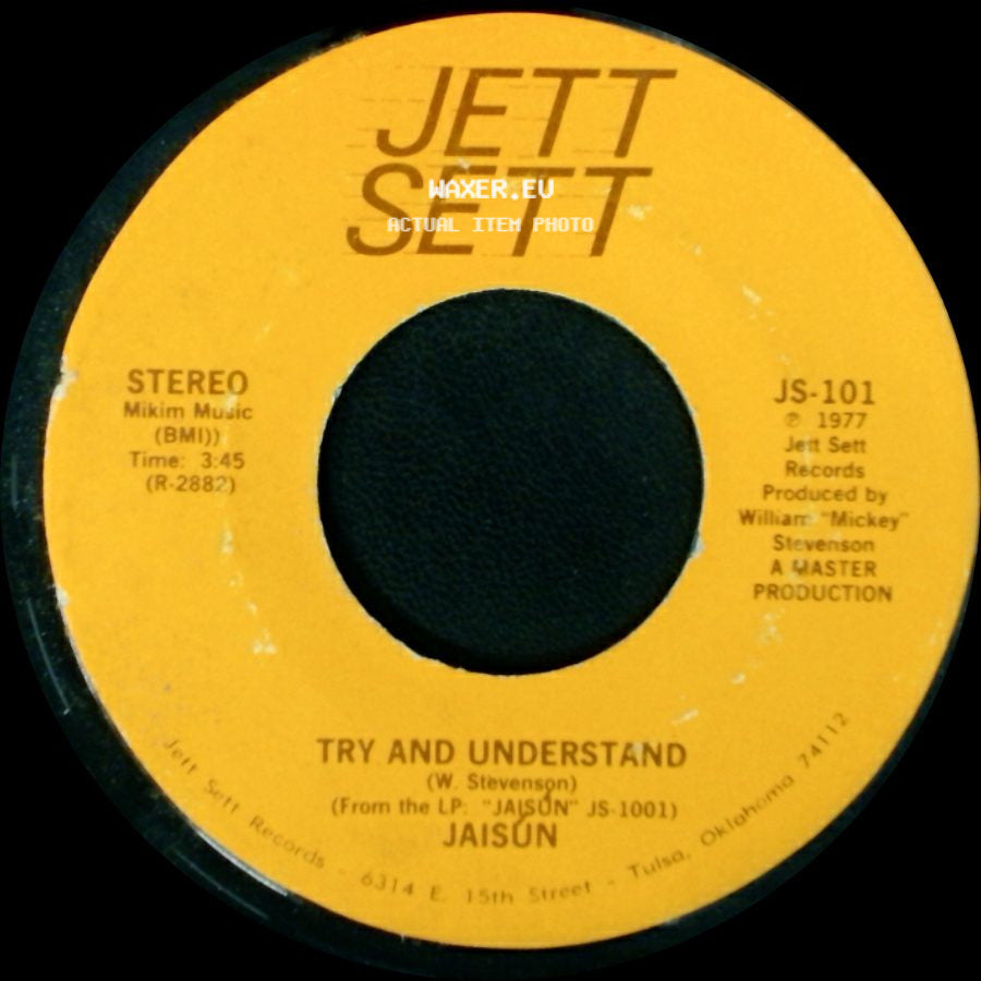 Jaisun - I Fall In Love Everyday / Try And Understand side B