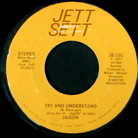 Jaisun - I Fall In Love Everyday / Try And Understand side B