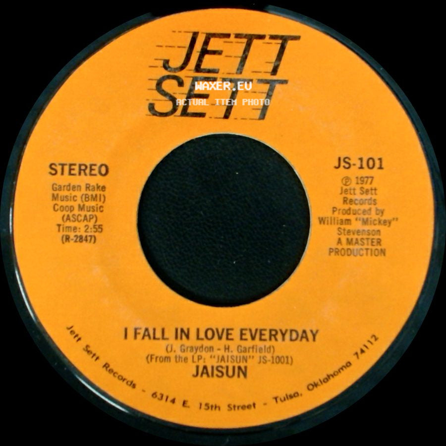 Jaisun - Try And Understand / I Fall In Love Everyday side B