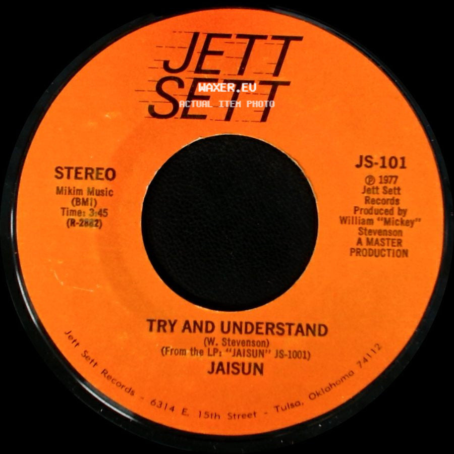 Jaisun - I Fall In Love Everyday / Try And Understand side B