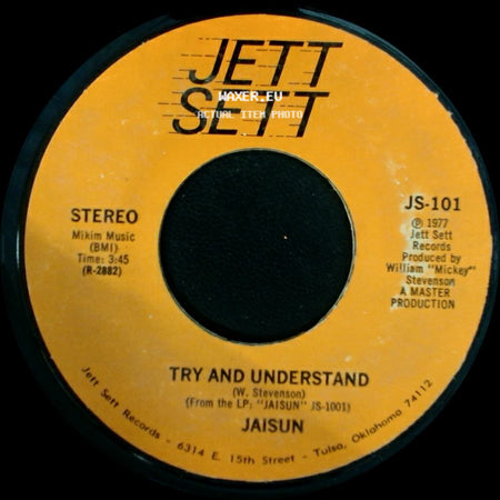Jaisun - I'ts On Love Everyday / Try And Understand side B