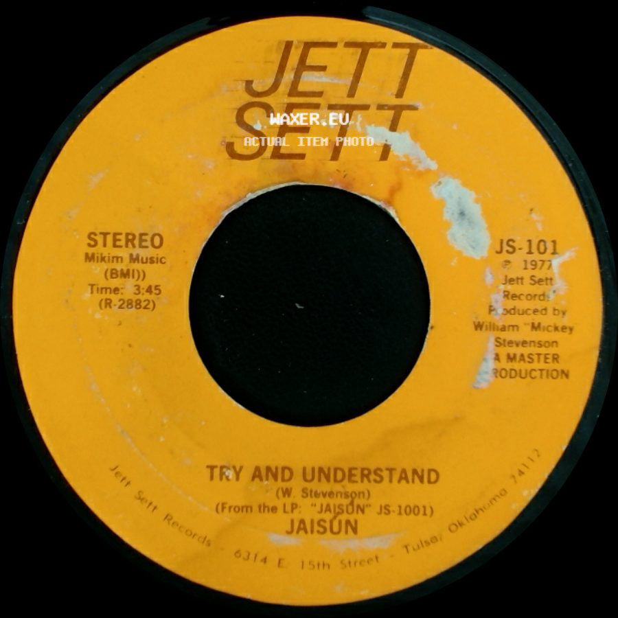 Jaisun - Try And Understand / I Fall In Love Everyday side A