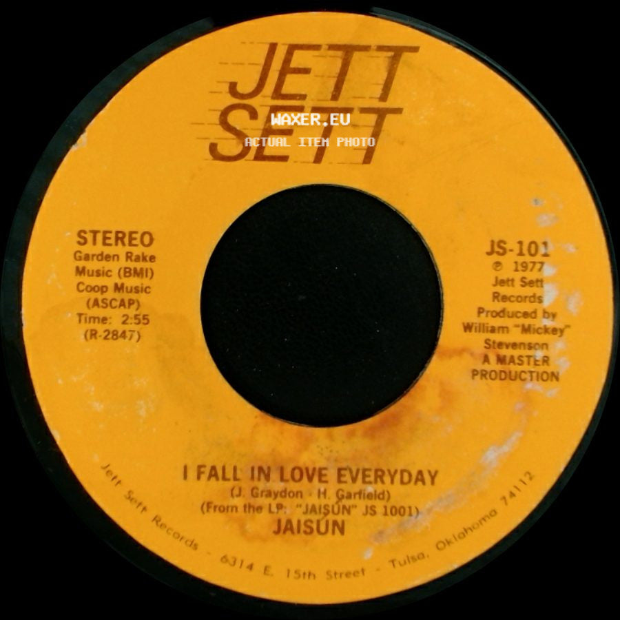 Jaisun - Try And Understand / I Fall In Love Everyday side B