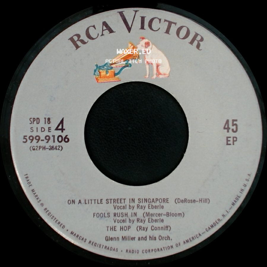 Glenn Miller And His Orch. - Ida / Fresh As A Daisy / Careless / On A Little Street In Singapore / Fools Rush In / The Hop side B