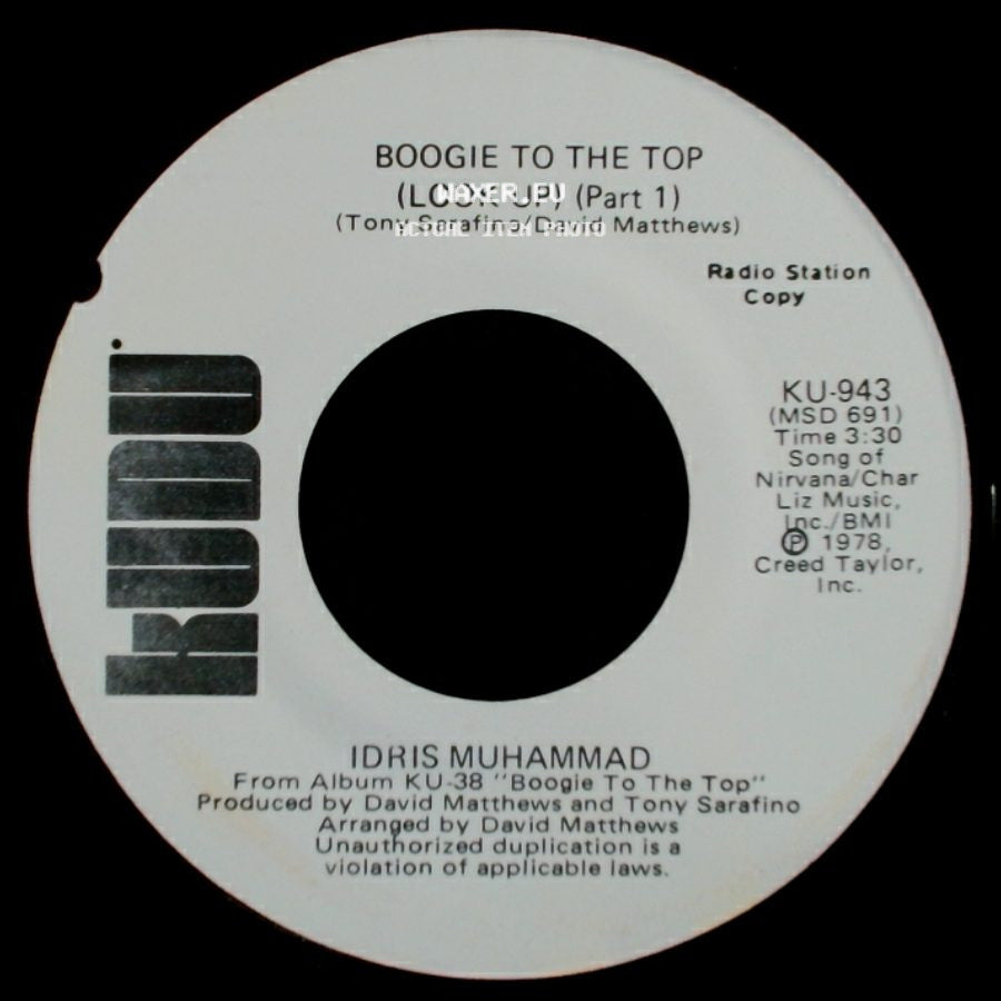 Idris Muhammad - Boogie To The Top (Look Up) (Part 1) / Boogie To The Top (Look Up) (Part 1) side A