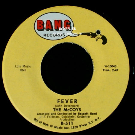 The Mccoys - Sorrow / Fever side B