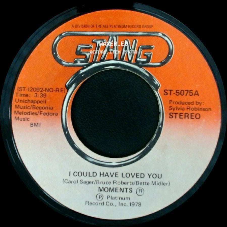 Moments - Jack In The Box / I Could Have Loved You side B