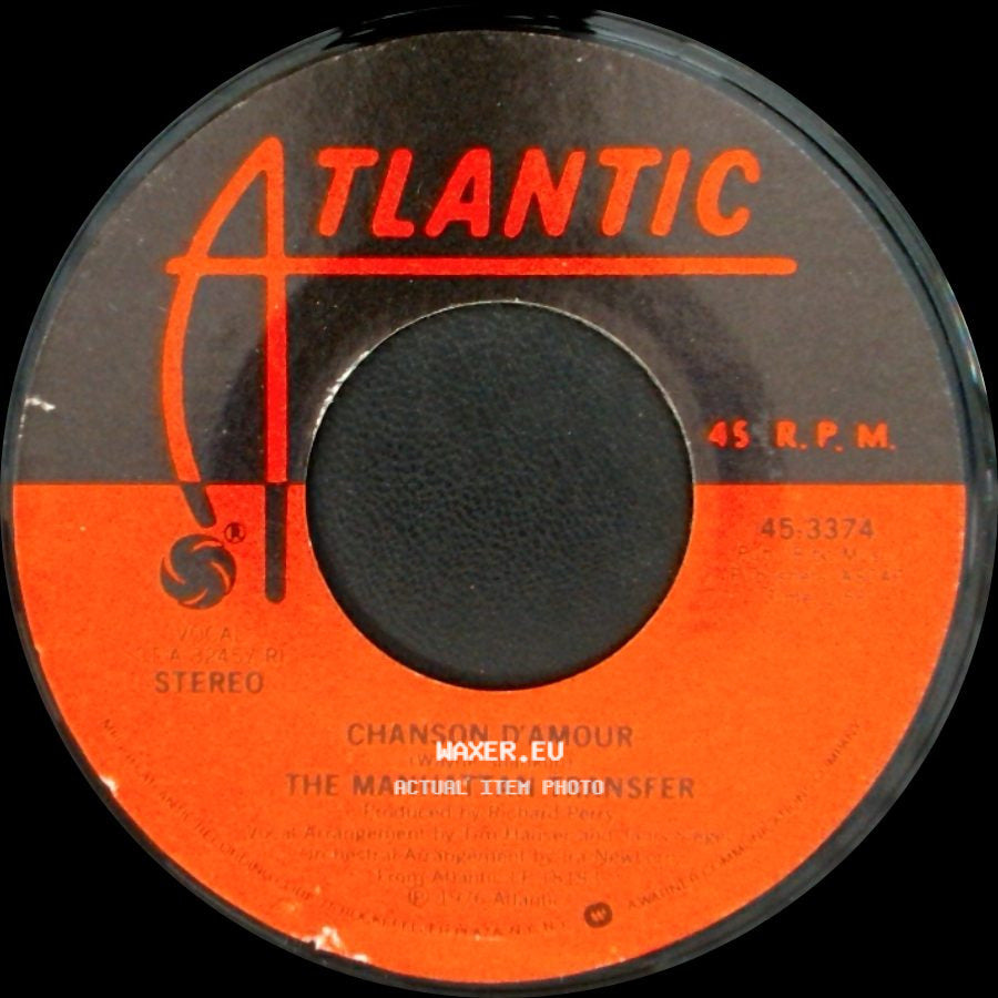 The Manhattan Transfer - Popsicle Toes / Chanson D'amour side B