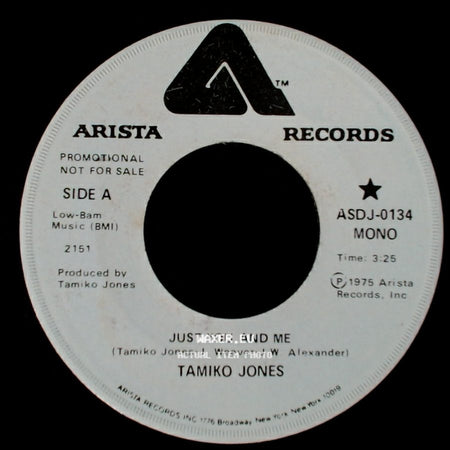 Tamiko Jones - Just You And Me / Just You And Me side A