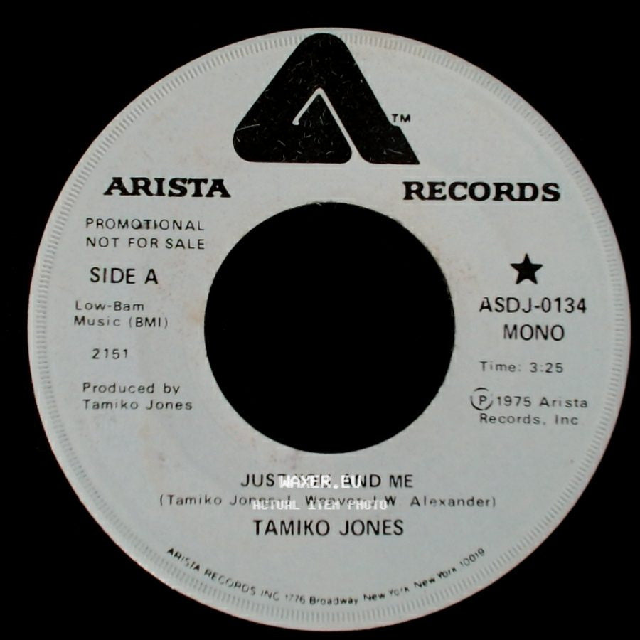 Tamiko Jones - Just You And Me / Just You And Me side A