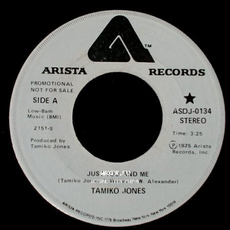 Tamiko Jones - Just You And Me / Just You And Me side B
