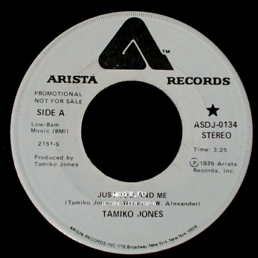 Tamiko Jones - Just You And Me / Just You And Me side B