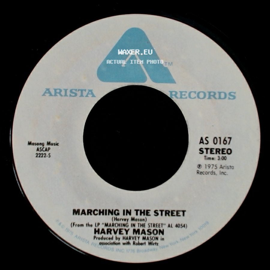 Harvey Mason - Building Love (Hymn) / Marching In The Street side B