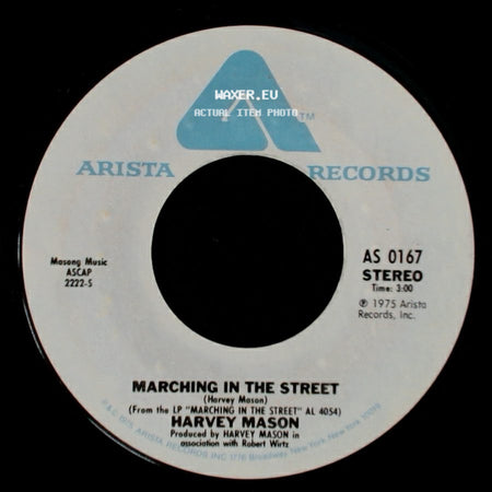 Harvey Mason - Building Love (Hymn) / Marching In The Street side B