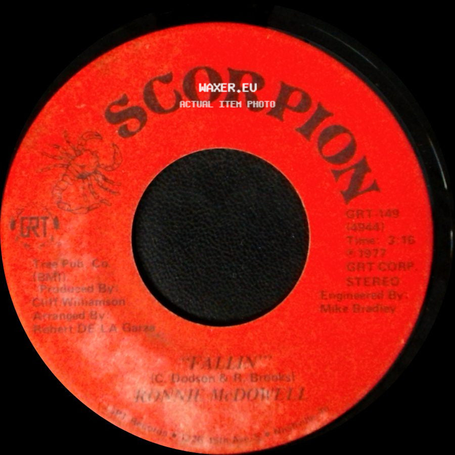 Ronnie Mcdowell - I Love You, I Love You, I Love You / Fallin side B