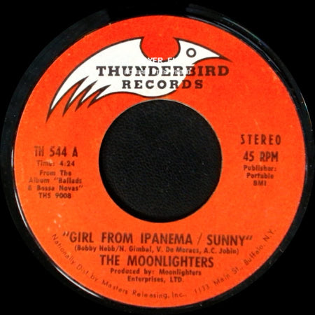The Moonlighters - "Girl From Ipanema / Sunny" / The Lady Is A Tramp side A