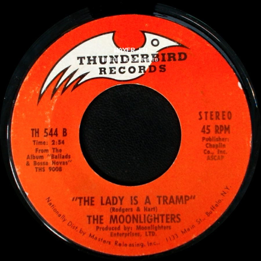 The Moonlighters - "Girl From Ipanema / Sunny" / The Lady Is A Tramp side B