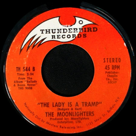The Moonlighters - "Girl From Ipanema / Sunny" / The Lady Is A Tramp side B