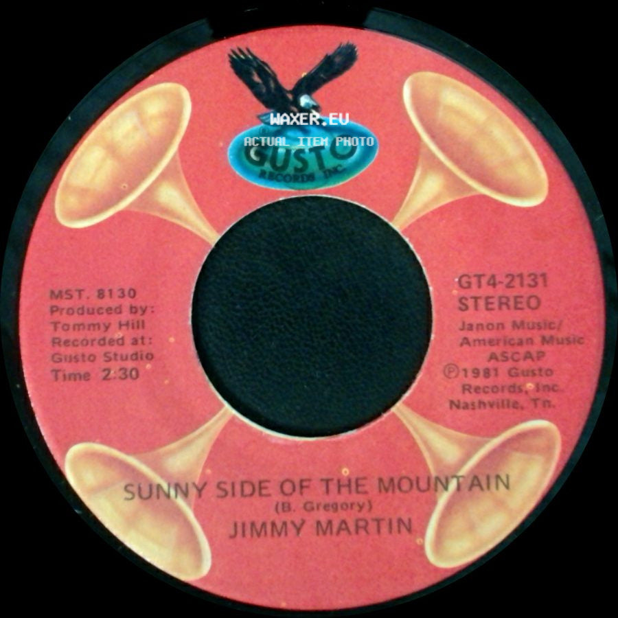 Jimmy Martin - Sunny Side Of The Mountain / Ocean Of Diamond side A