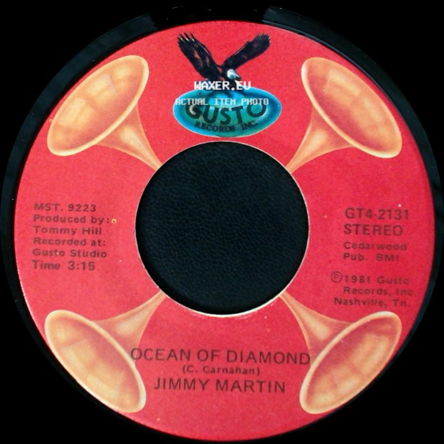 Jimmy Martin - Sunny Side Of The Mountain / Ocean Of Diamond side B