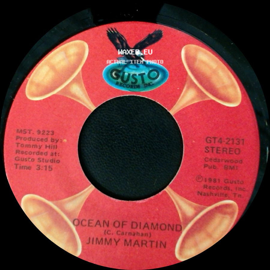 Jimmy Martin - Sunny Side Of The Mountain / Ocean Of Diamond side B