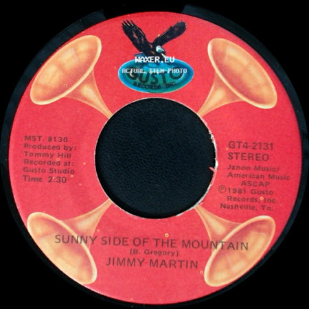 Jimmy Martin - Sunny Side Of The Mountain / Ocean Of Diamond side A