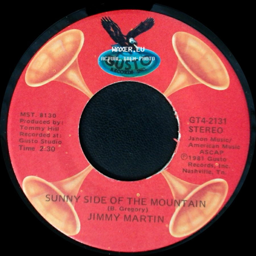 Jimmy Martin - Sunny Side Of The Mountain / Ocean Of Diamond side A