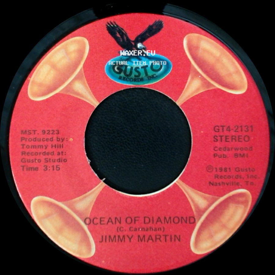 Jimmy Martin - Sunny Side Of The Mountain / Ocean Of Diamond side B