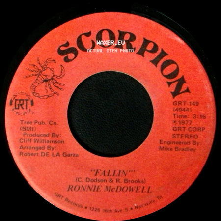 Ronnie Mcdowell - I Love You, I Love You, I Love You / Fallin' side B