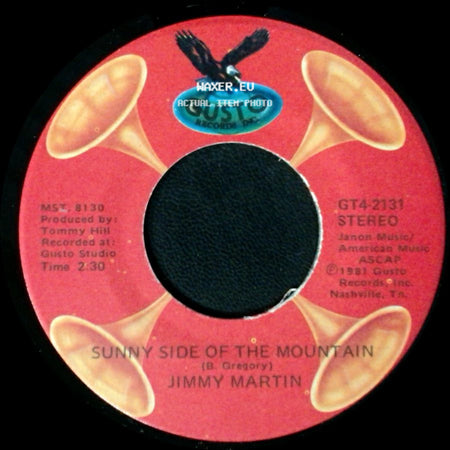 Jimmy Martin - Sunny Side Of The Mountain / Ocean Of Diamond side A