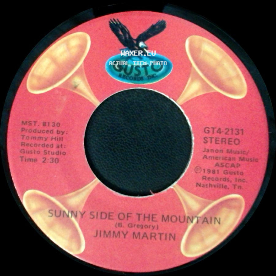 Jimmy Martin - Ocean Of Diamond / Sunny Side Of The Mountain side B