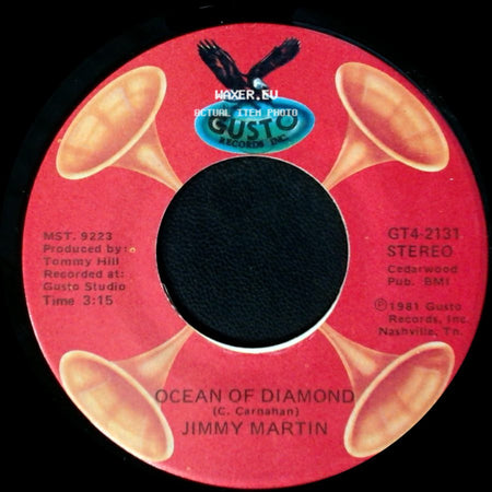 Jimmy Martin - Ocean Of Diamond / Sunny Side Of The Mountain side A