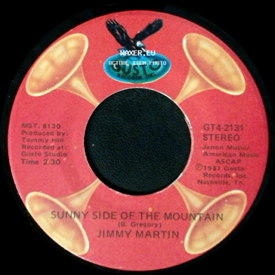 Jimmy Martin - Ocean Of Diamond / Sunny Side Of The Mountain side B