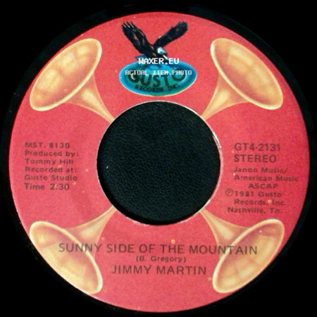 Jimmy Martin - Ocean Of Diamond / Sunny Side Of The Mountain side B