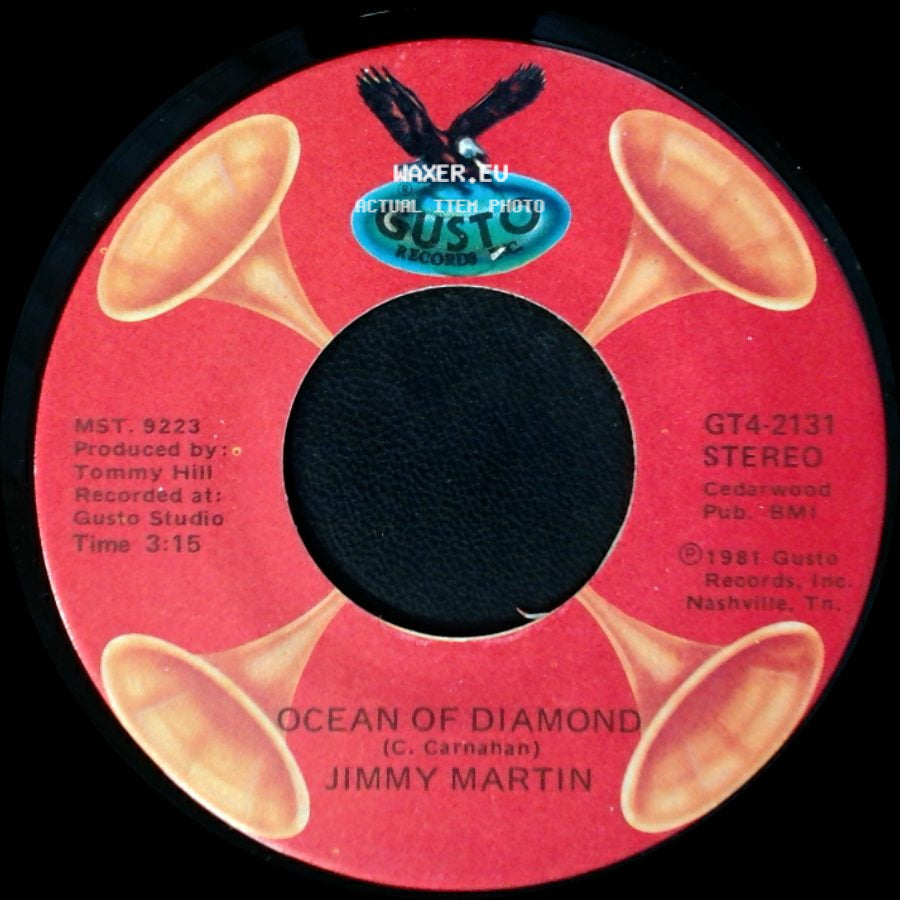 Jimmy Martin - Ocean Of Diamond / Sunny Side Of The Mountain side A