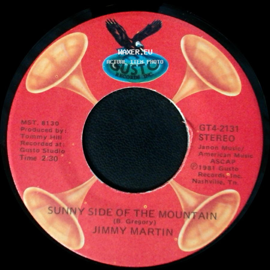 Jimmy Martin - Ocean Of Diamond / Sunny Side Of The Mountain side B