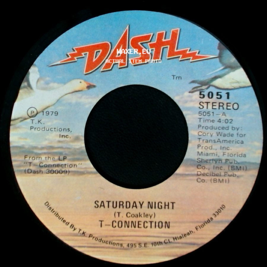 T-Connection - Saturday Night / Prisoner Of My Mind side A