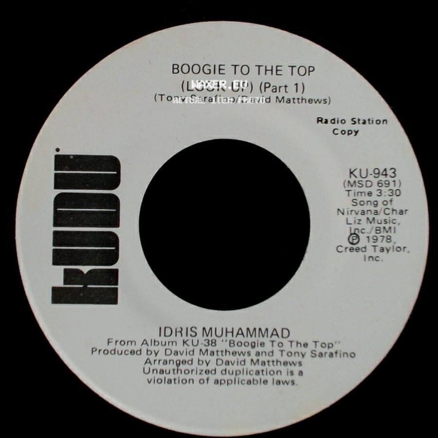 Idris Muhammad - Boogie To The Top (Look Up) (Part 1) / Boogie To The Top (Look Up) (Part 1) side A