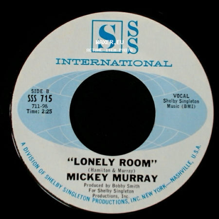 Mickey Murray - Shout Bamalama / Lonely Room side B
