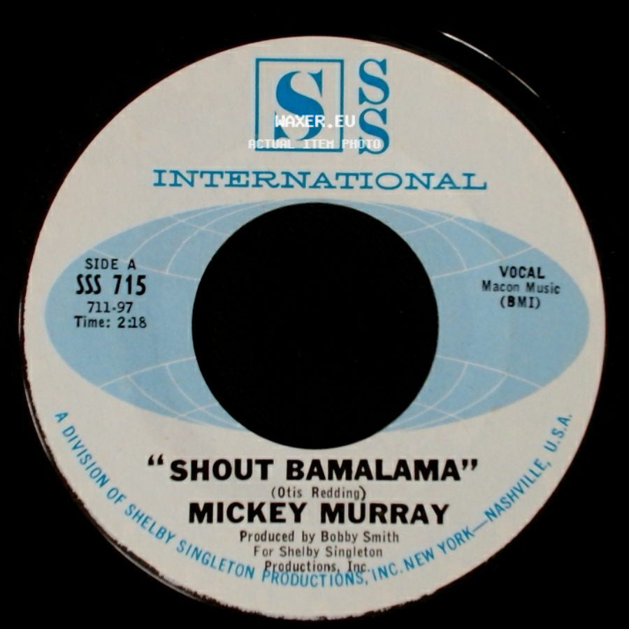 Mickey Murray - Shout Bamalama / Lonely Room side A