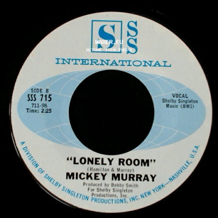 Mickey Murray - Shout Bamalama / Lonely Room side B