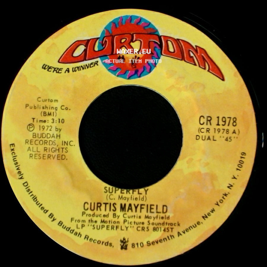 Curtis Mayfield - Superfly / Love To Keep You In My Mind side A